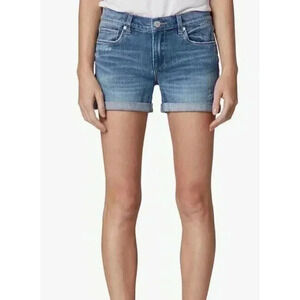 NWT Women's Fulton Roll Up Denim Shorts. Size 27